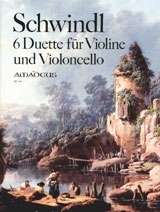 6 Duette op.6 fr Violine und Violoncello Stimmen