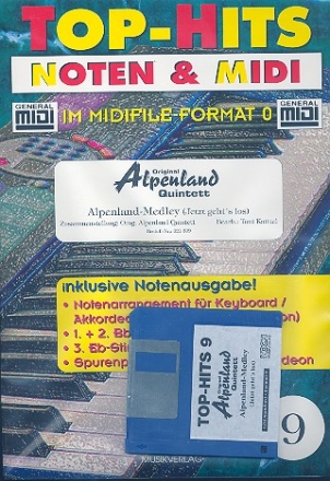 Alpenland-Medley (Jetzt geht's los) (+Midi Diskette)