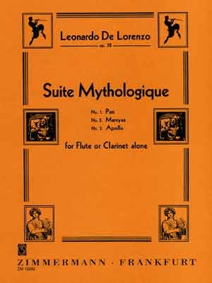 Suite mythologique op.38 fr Flte (Klarinette) solo