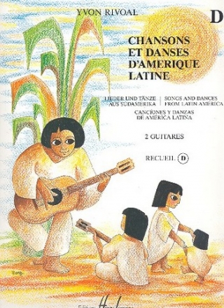 Chansons et danses d'Amerique Latine vol.D  pour 2 guitares