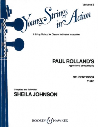 Young Strings in Action Vol. 2 for violin student book