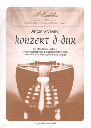 Konzert D-Dur fer Mandoline und Bc