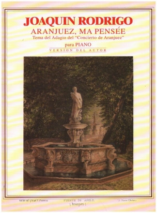 Aranjuez ma pensee para piano Tema del adagio del concierto de Aranjuez