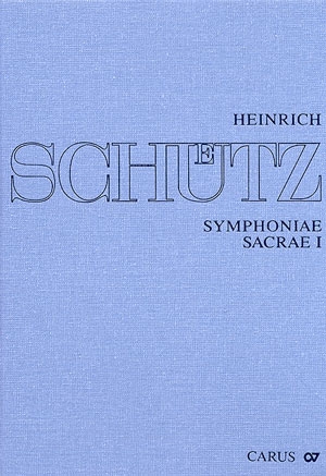 Symphoniae sacrae 1 op.6 (1629) 20 lateinische geistliche Konzerte zu 3-6 Singstimmen, obligate Instrumente und Bc