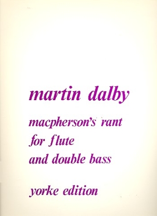 Macpherson's rant for flute and double bass 2 Spielpartituren