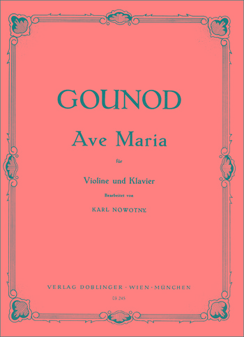 Ave Maria fr Violine und Klavier