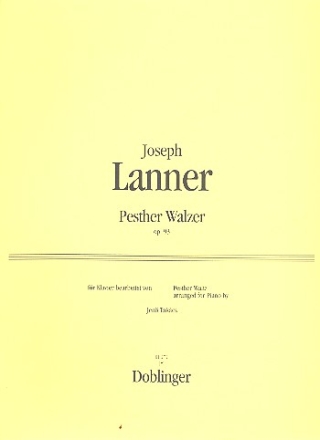 Pesther Walzer op.93 fr Klavier