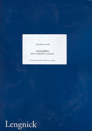 Concerto for clarinet and piano (orig. for clarinet and strings)