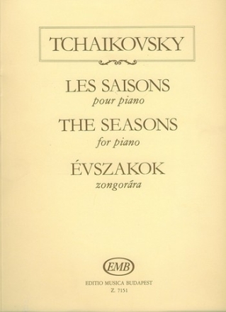 Les saisons op.37b pour piano