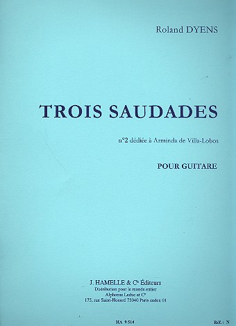 Saudade no.2 pour guitare