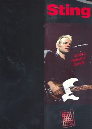 Sting Accords guitare et claviers