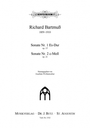 Sonaten Es-Dur op.17,1 und c-Moll op.21,2 fr Orgel
