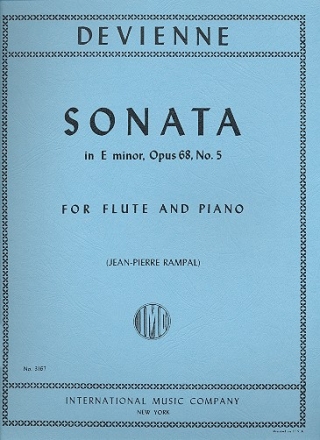 Sonata e minor op.68,5 for flute and piano