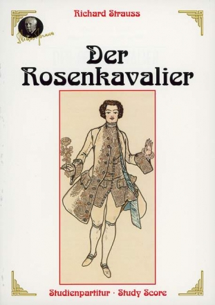 Der Rosenkavalier op. 59 Komödie für Musik in drei Aufzügen Studienpartitur broschiert