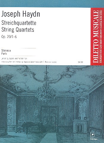 Streichquartette op.20,1-6  Stimmen
