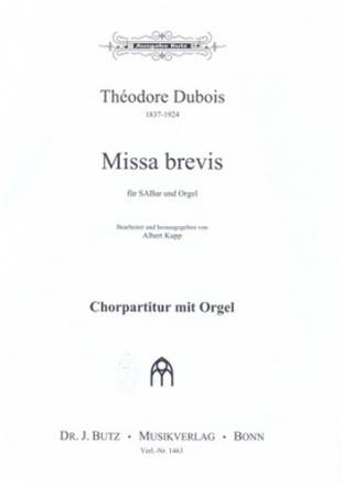 Missa brevis fr gem Chor (SAB) und Orgel Partitur