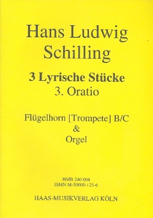 Oratio fr Trompete (Flgelhorn) und Orgel