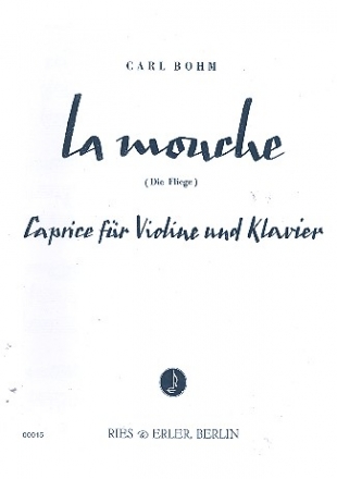 La mouche Caprice fr Violine und Klavier