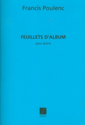 Feuillets d'album  pour piano