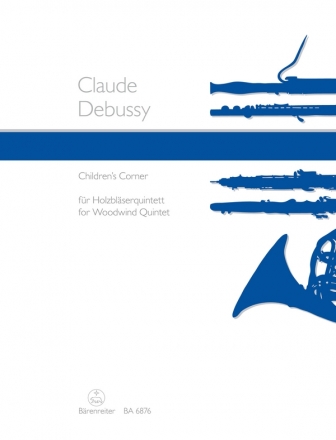 Children's Corner  fr Flte, Oboe, Klarinette, Horn und Fagott Partitur und Stimmen