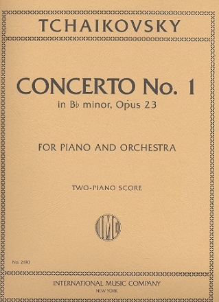 Concerto B flat Minor no.1 op.23 piano and orchestra for 2 pianos