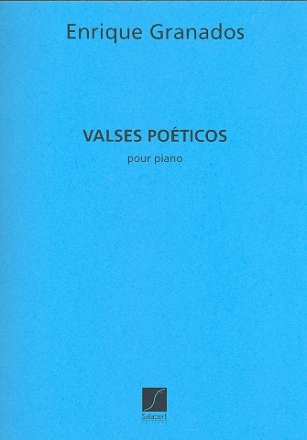 Valses poeticos  pour piano