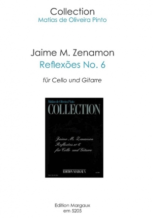 Reflexoes no.6 fr Violoncello und Gitarre Partitur und Stimmen