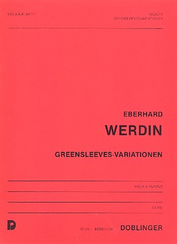 Greensleeves-Variationen fr Viola und Klavier