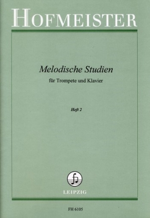 Melodische Studien Band 2 fr Trompete und Klavier