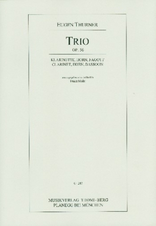 Trio op.56 fr Oboe, Klarinette und Fagott Stimmen