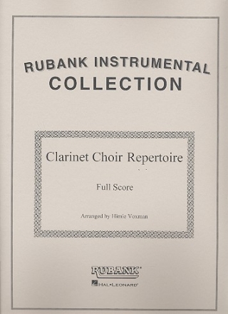 Clarinet Choir Repertoire fr 6 Klarinetten (Ensemble)