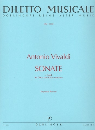 Sonate c-Moll fr Oboe und Bc