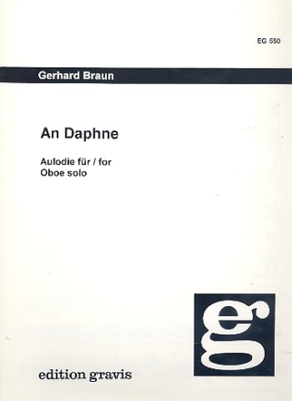 An Daphne Aulodie fr Oboe solo
