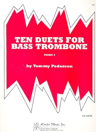 10 Duets for bass trombone grade 4