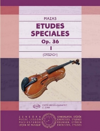 Etden op.36 Band 1 fr Violine