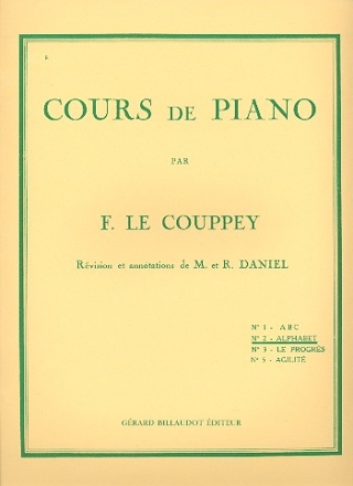 Cours de piano vol.2 Alphabet