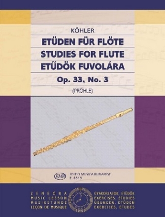 Etden op.33,3 fr Flte