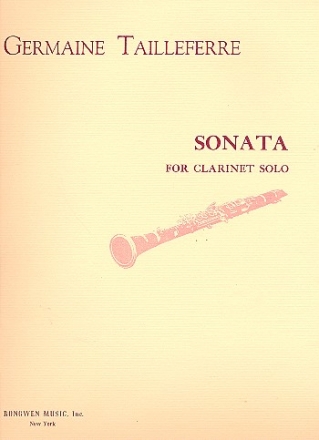 Sonata for clarinet