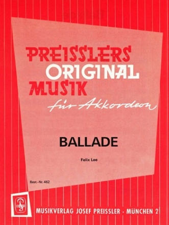 Ballade fr Akkordeon