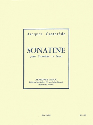 Sonatine pour trombone et piano