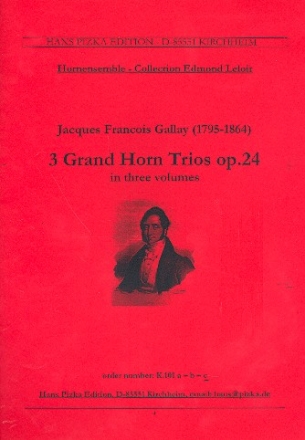 Trio op.24,3 pour 3 cors en fa grand horn trios op.24