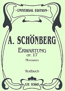 Erwartung op.17 Textbuch