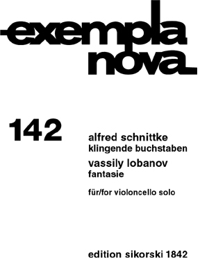 Klingende Buchstaben (Fantasie) fr Violoncello solo