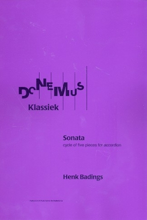 Sonata cycle of 5 pieces for accordion (1981)