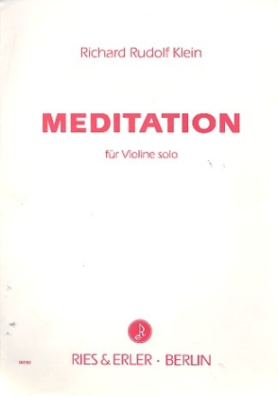 Meditation fr Violine solo