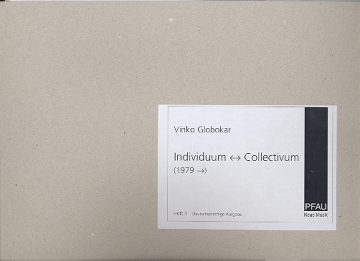 Individuum - Collectivum Band 1 (1979-) Deutschsprachige Ausgabe