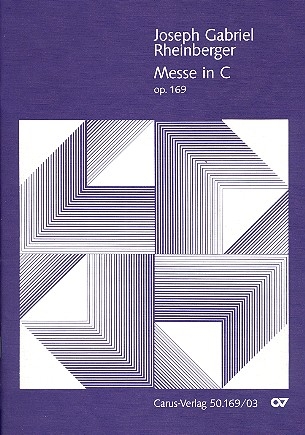 Messe C-Dur op.169  fr Soli (SATB), gem Chor und Orchester Klavierauszug
