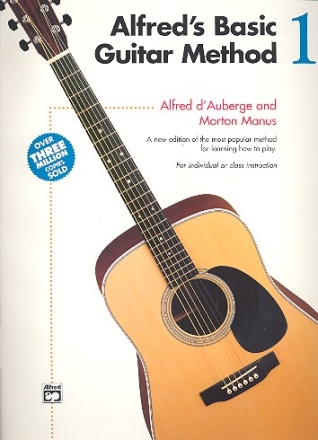 Alfred's Basic Guitar Method vol.1: for classical guitar