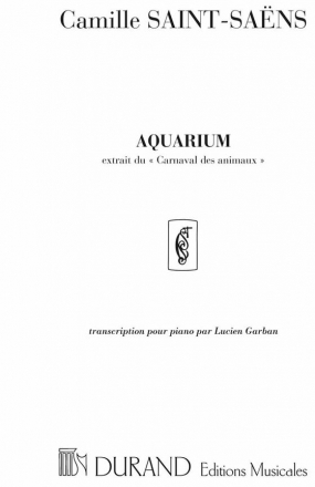 Aquarium pour piano