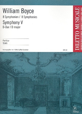 Sinfonie D-Dur Nr.5 fr Orchester Partitur